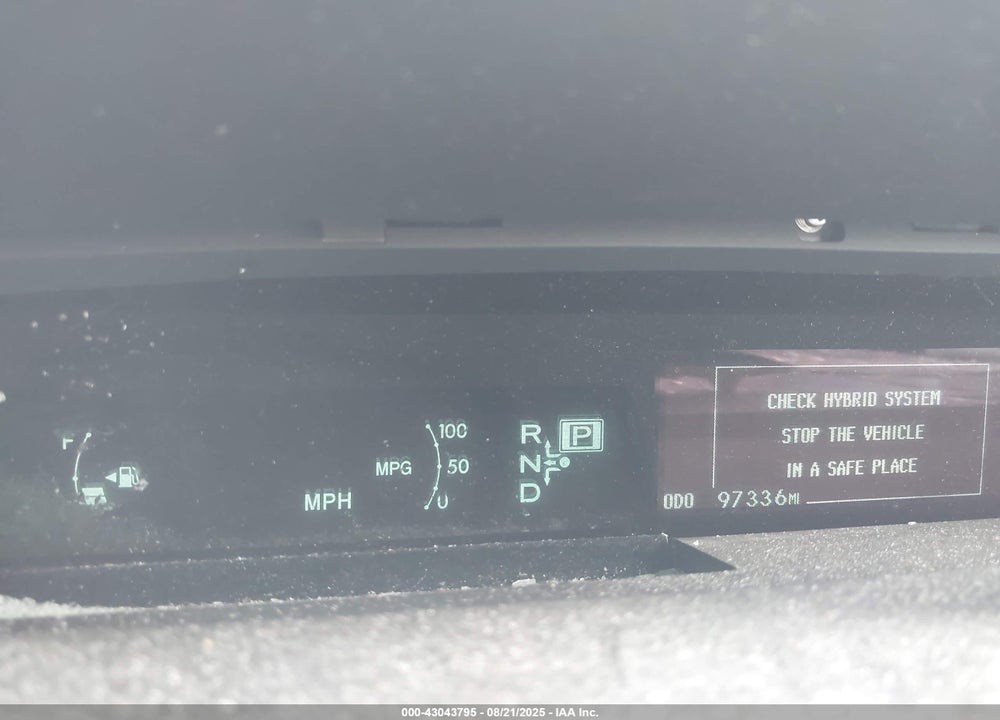 2013 TOYOTA PRIUS VIN: JTDKN3DU4D5622070
