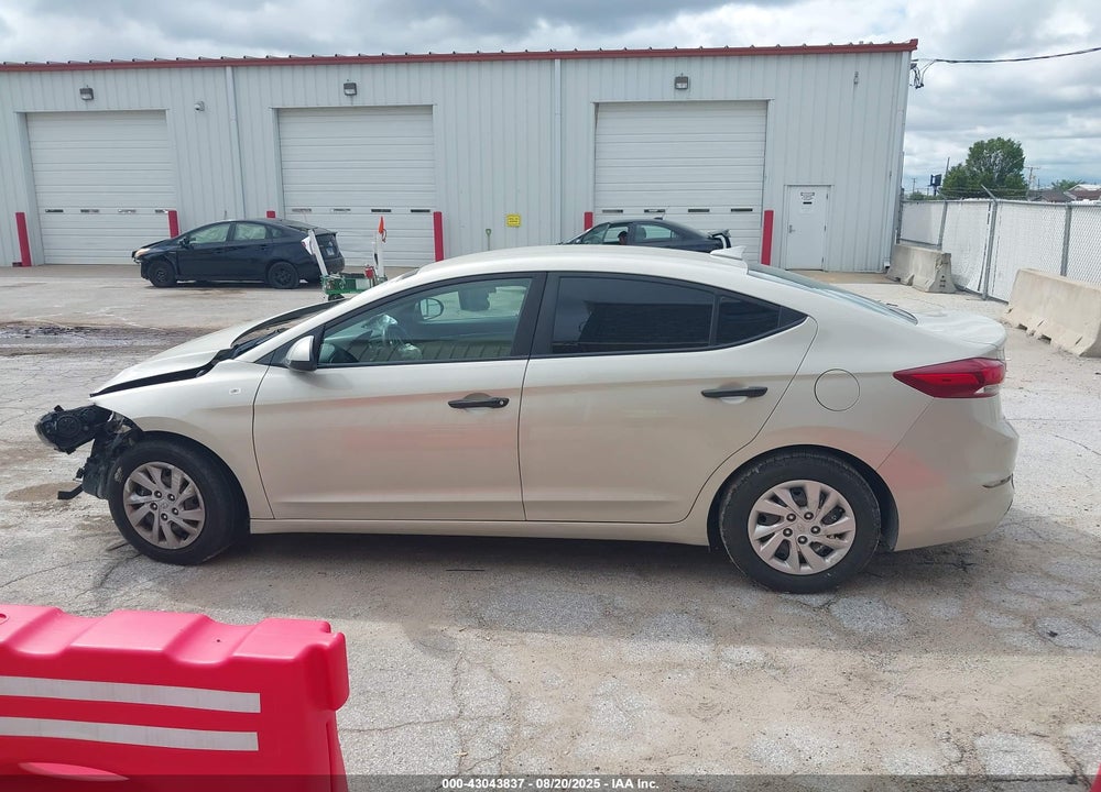 2017 HYUNDAI ELANTRA SE VIN: 5NPD74LF9HH127414