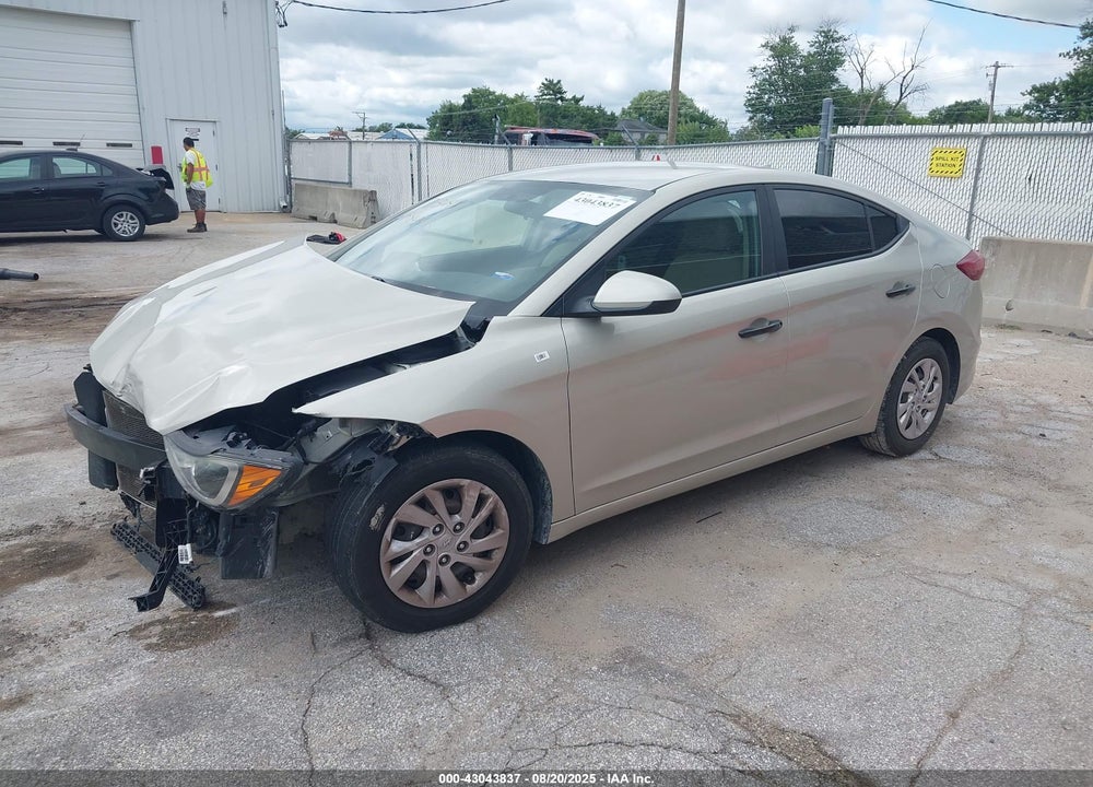 2017 HYUNDAI ELANTRA SE VIN: 5NPD74LF9HH127414