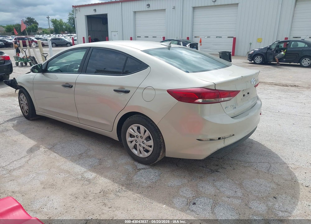 2017 HYUNDAI ELANTRA SE VIN: 5NPD74LF9HH127414