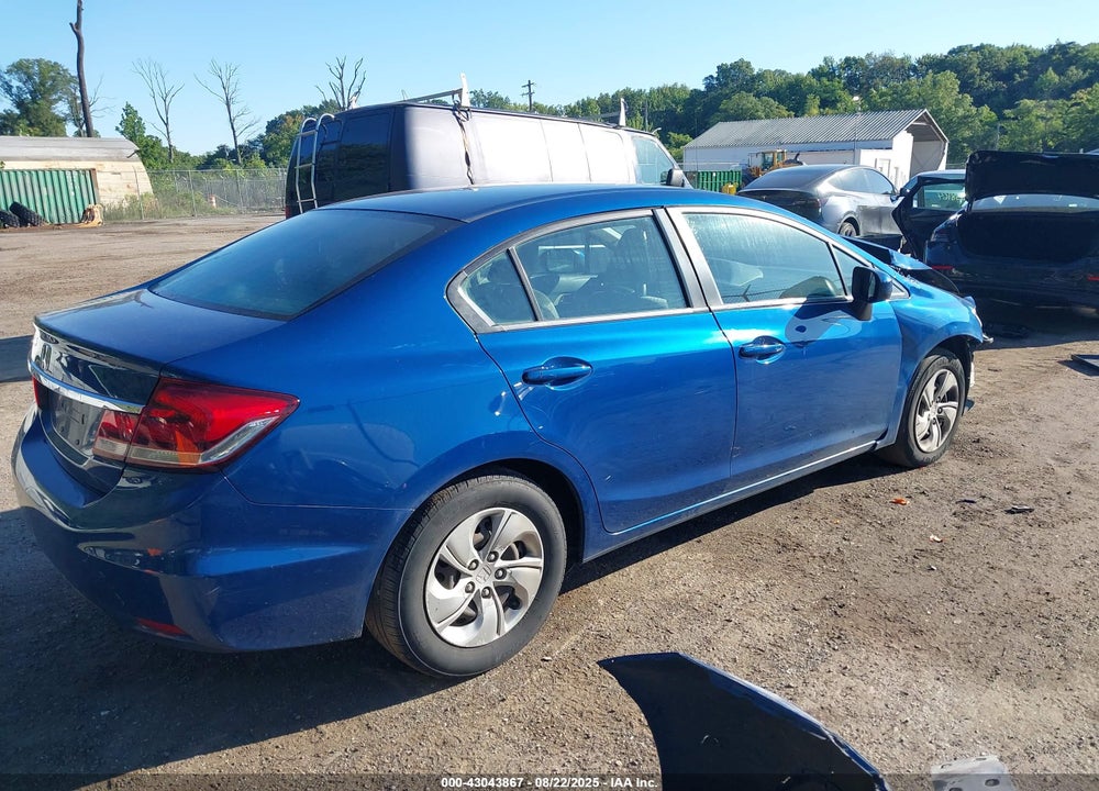 2014 HONDA CIVIC VIN: 2HGFB2F58EH556886