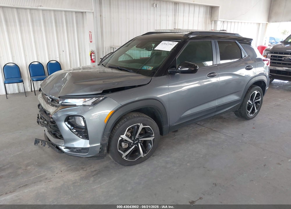 2021 CHEVROLET TRAILBLAZER VIN: KL79MUSL1MB078322