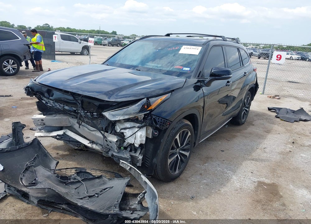 2021 TOYOTA HIGHLANDER VIN: 5TDJZRAH5MS060121
