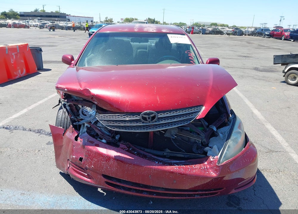 2004 TOYOTA CAMRY LE VIN: 4T1BE32K74U280410