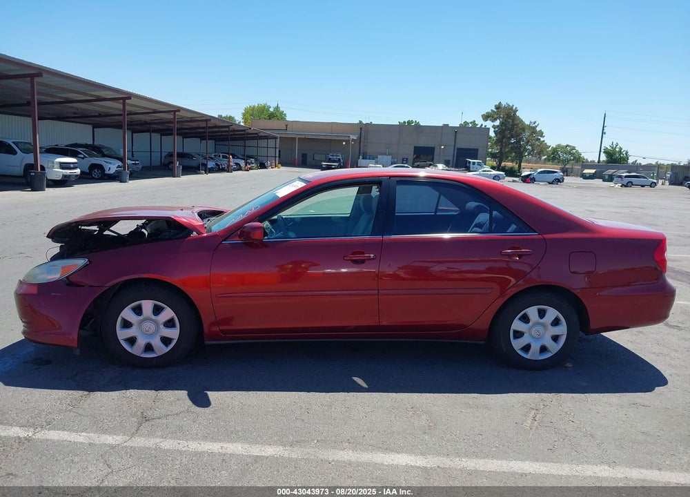 2004 TOYOTA CAMRY LE VIN: 4T1BE32K74U280410