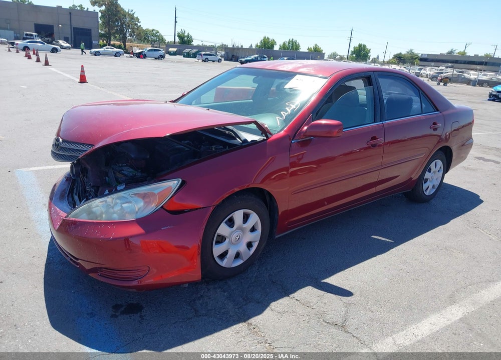 2004 TOYOTA CAMRY LE VIN: 4T1BE32K74U280410