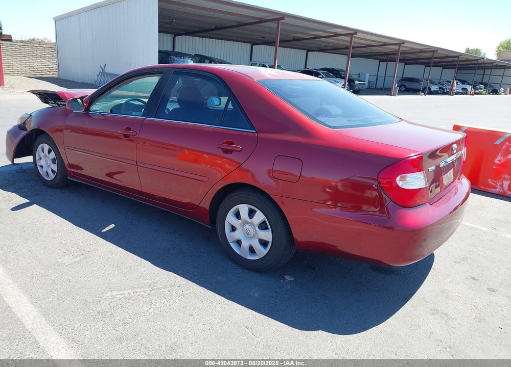2004 TOYOTA CAMRY LE VIN: 4T1BE32K74U280410