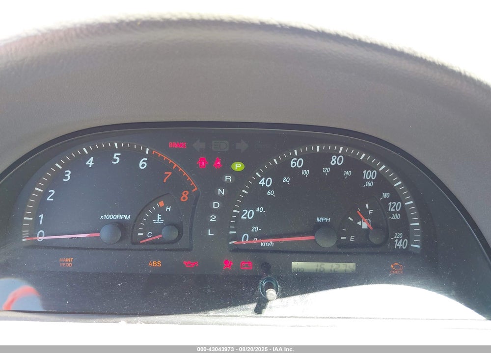 2004 TOYOTA CAMRY LE VIN: 4T1BE32K74U280410