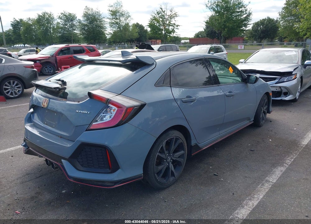 2017 HONDA CIVIC SPORT VIN: SHHFK7H49HU417598