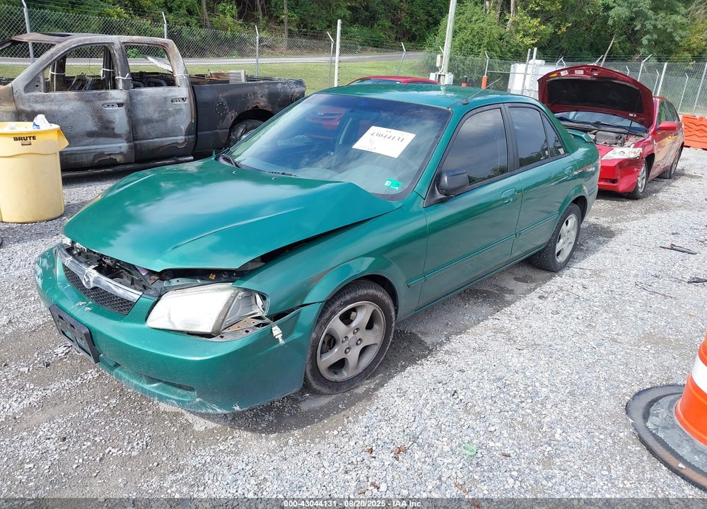 2000 MAZDA PROTEGE ES VIN: JM1BJ221XY0286460