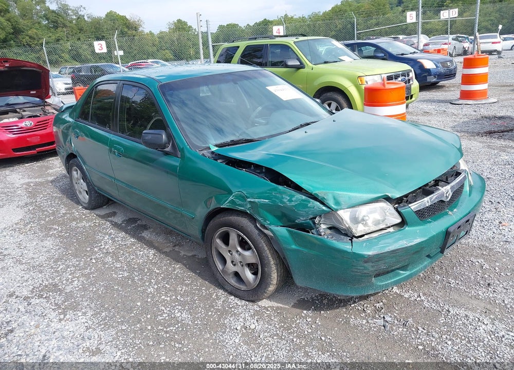 2000 MAZDA PROTEGE ES VIN: JM1BJ221XY0286460