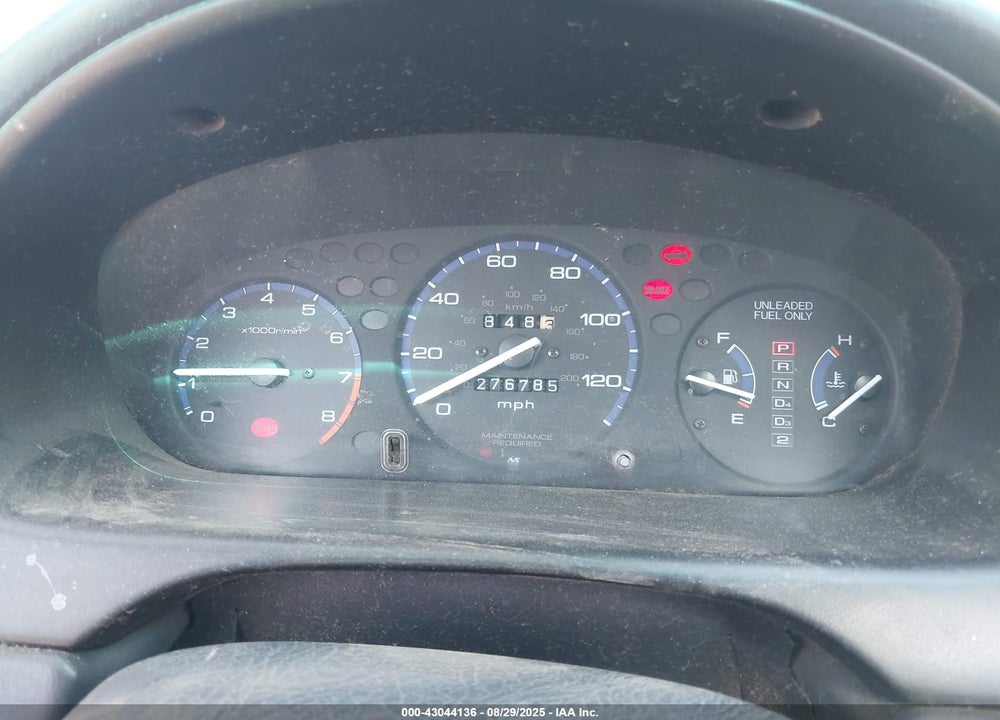 1997 HONDA CIVIC EX VIN: 1HGEJ8247VL040567
