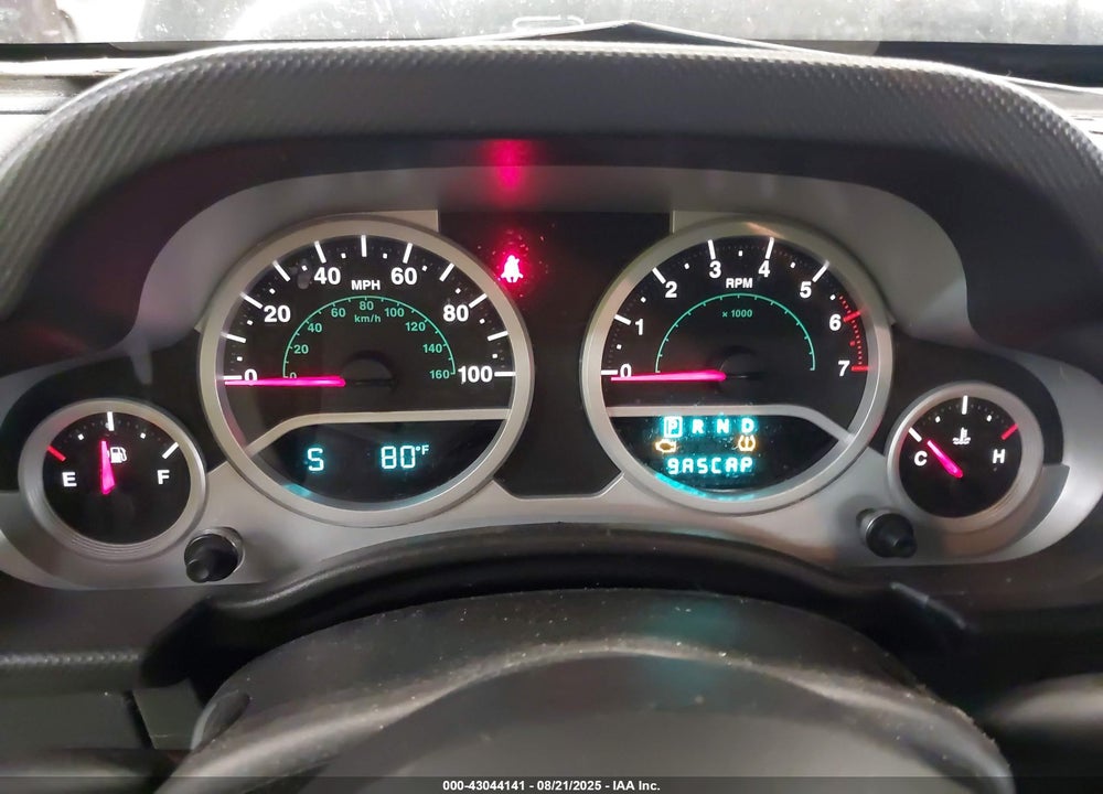 2008 JEEP WRANGLER SAHARA VIN: 1J4FA54148L505020