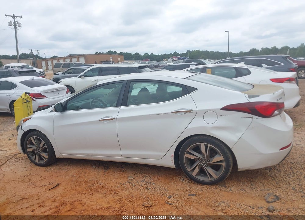 2015 HYUNDAI ELANTRA LIMITED VIN: 5NPDH4AEXFH556193