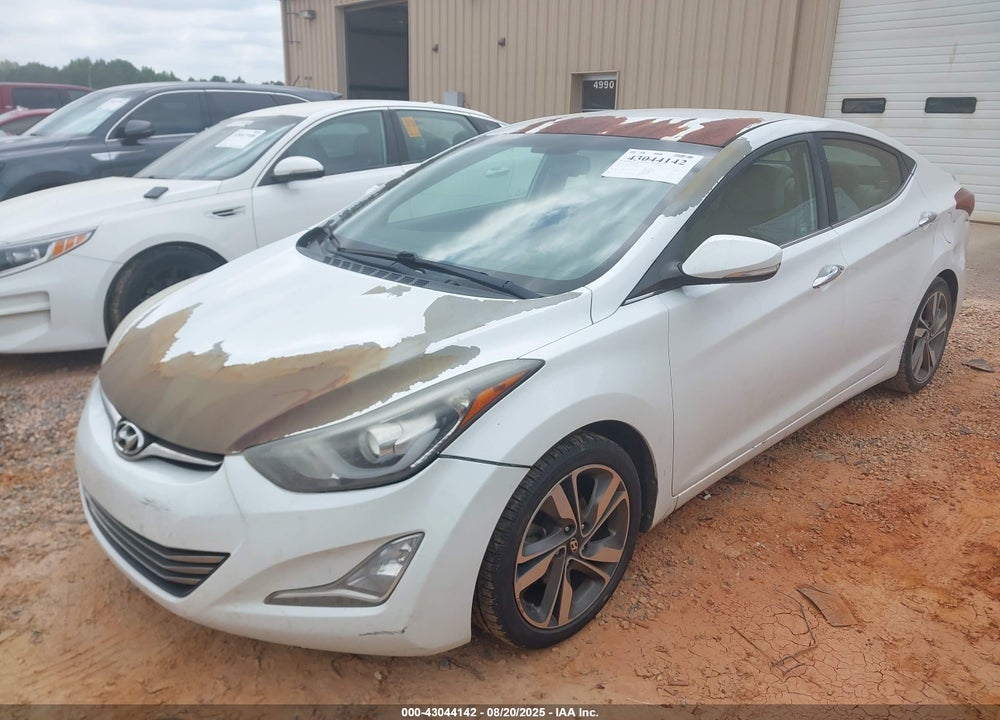 2015 HYUNDAI ELANTRA LIMITED VIN: 5NPDH4AEXFH556193