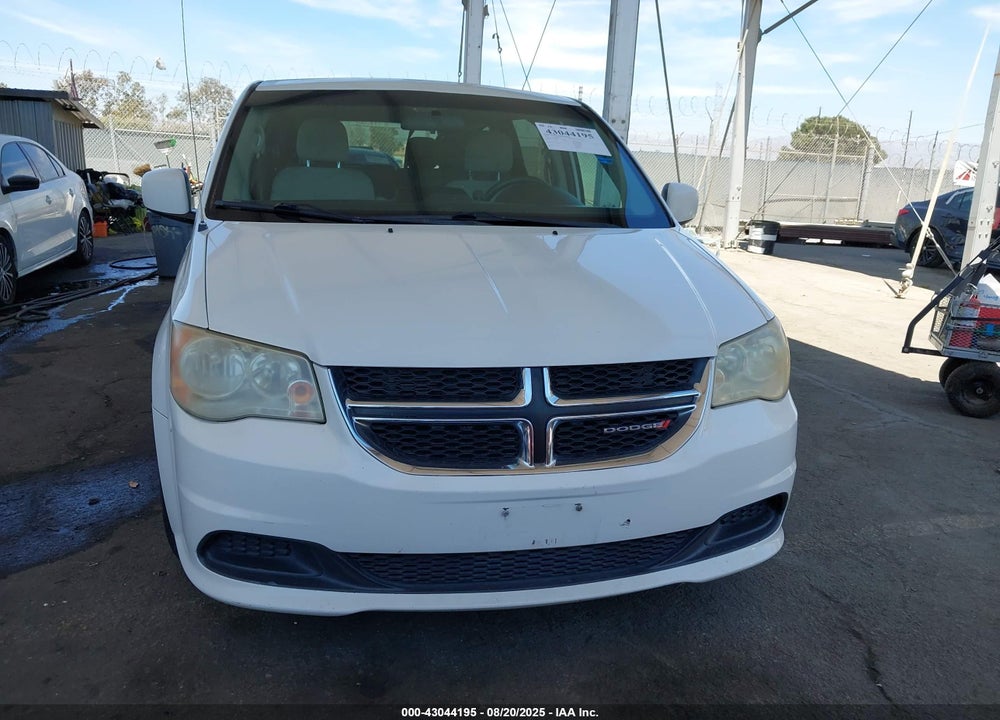 2012 DODGE GRAND CARAVAN SXT VIN: 2C4RDGCG6CR357142