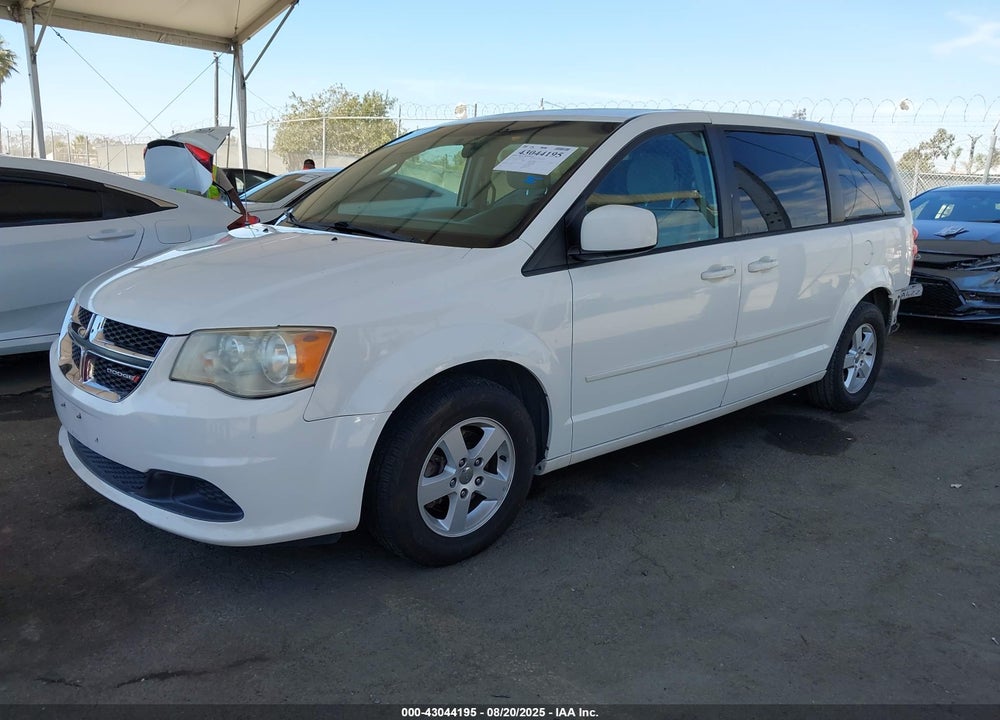 2012 DODGE GRAND CARAVAN SXT VIN: 2C4RDGCG6CR357142