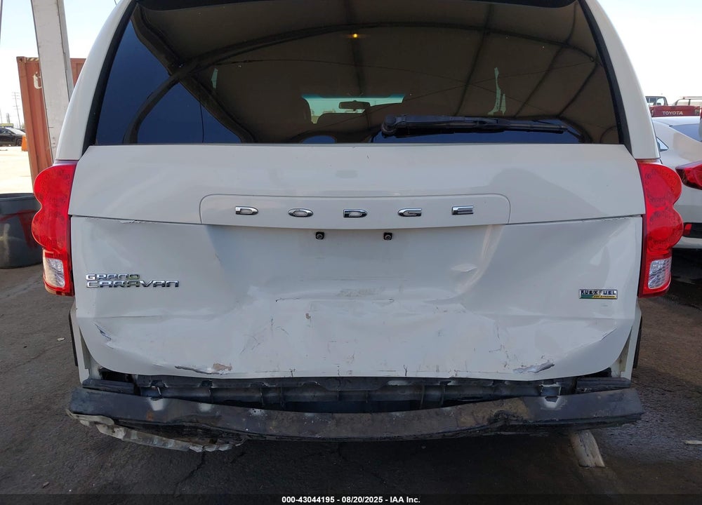 2012 DODGE GRAND CARAVAN SXT VIN: 2C4RDGCG6CR357142