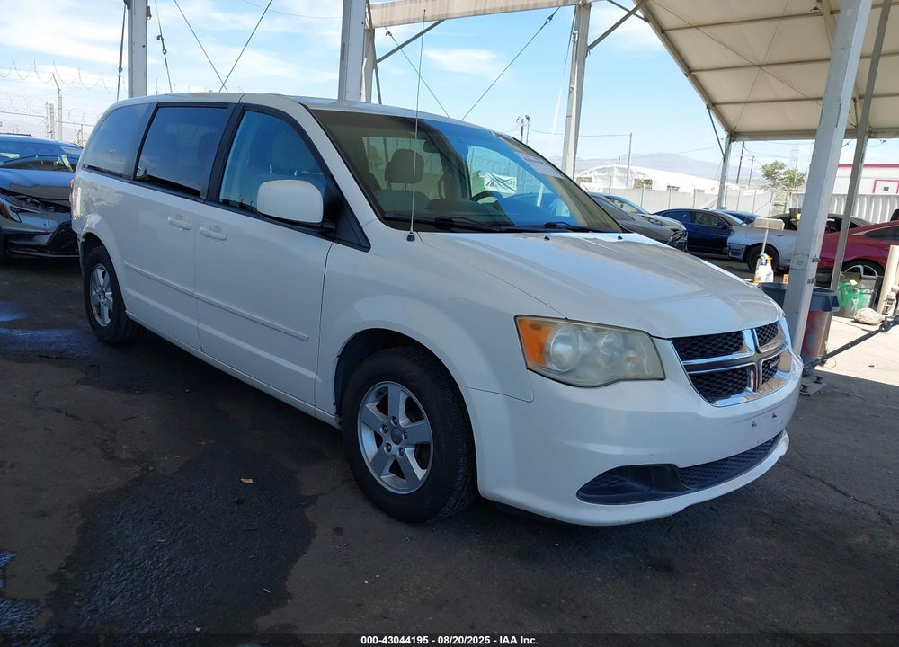 2012 DODGE GRAND CARAVAN SXT VIN: 2C4RDGCG6CR357142