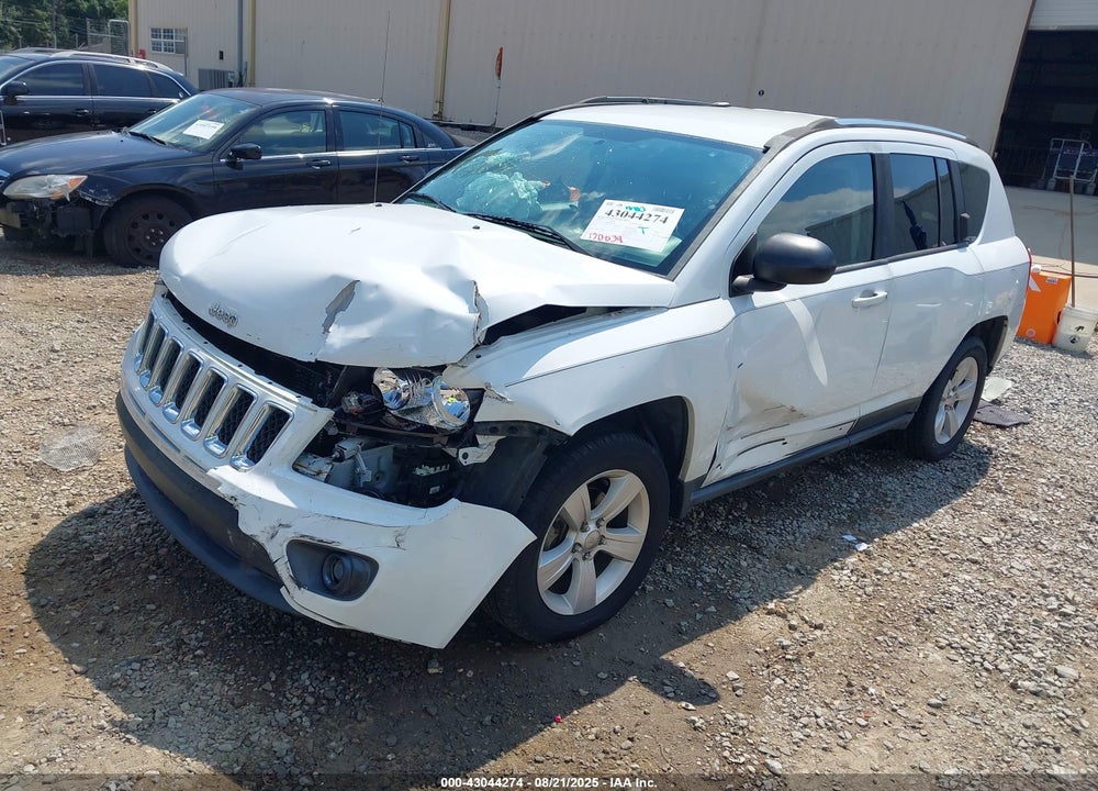 2014 JEEP COMPASS SPORT VIN: 1C4NJCBB6ED747797