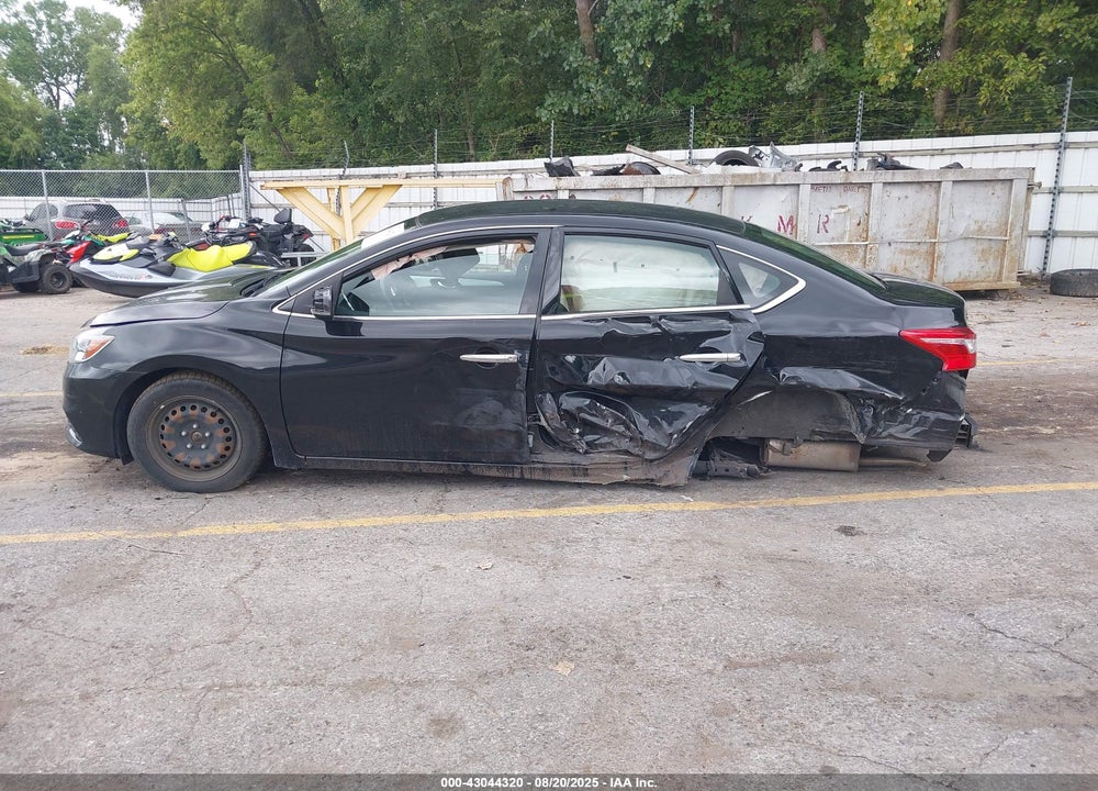 2019 NISSAN SENTRA S VIN: 3N1AB7AP7KY242654