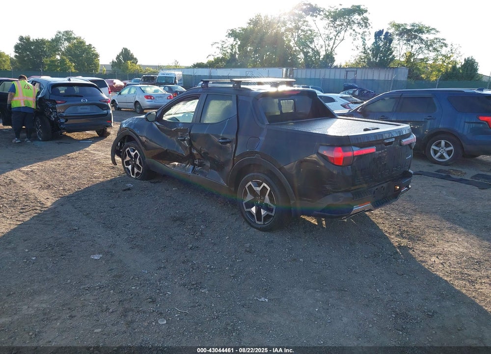 2022 HYUNDAI SANTA CRUZ VIN: 5NTJEDAF6NH038070