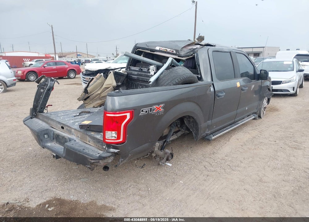 2017 FORD F-150 VIN: 1FTEW1EPXHKD40434