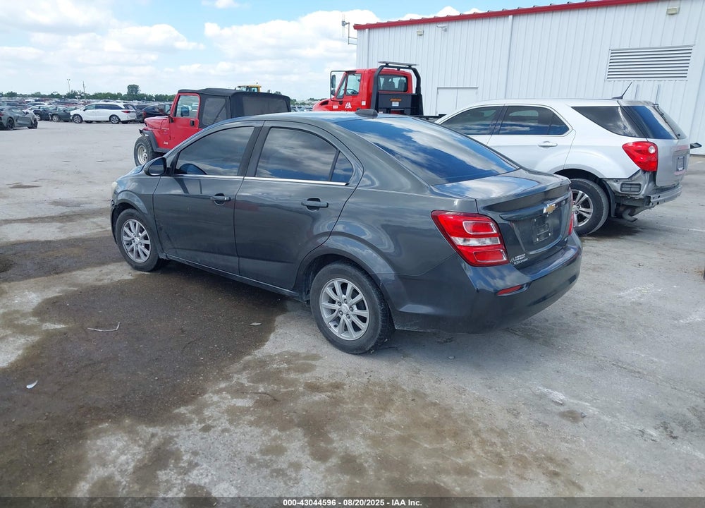 2017 CHEVROLET SONIC VIN: 1G1JD5SH6H4113408
