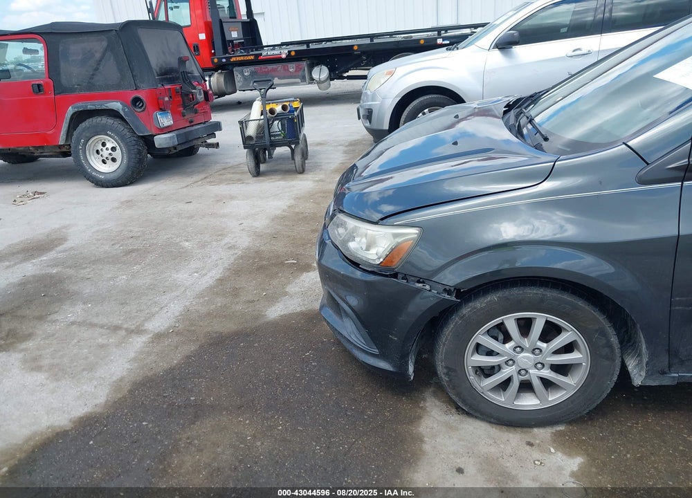 2017 CHEVROLET SONIC VIN: 1G1JD5SH6H4113408
