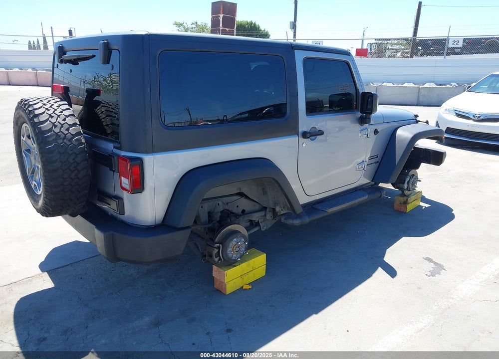 2018 JEEP WRANGLER / VIN: 1C4AJWAG3JL890753