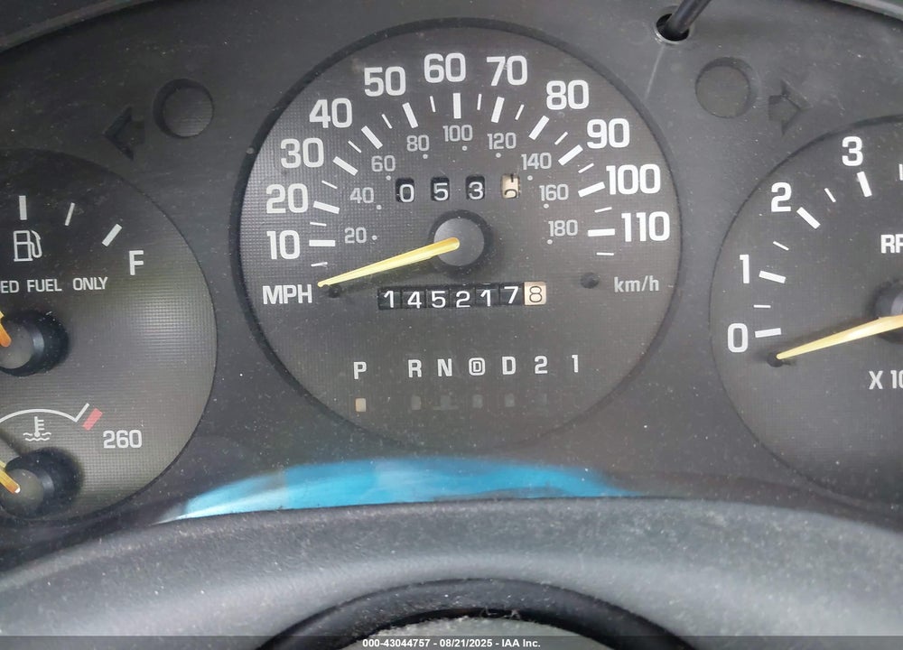 2000 CHEVROLET LUMINA VIN: 2G1WL52J7Y1244628