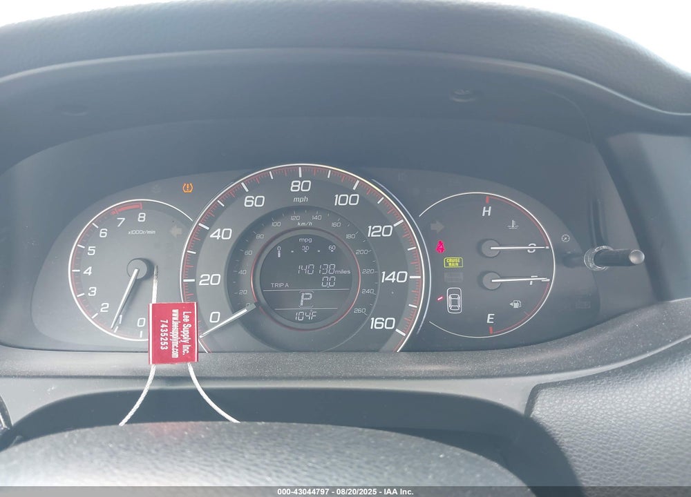 2013 HONDA ACCORD VIN: 1HGCT1B85DA001742