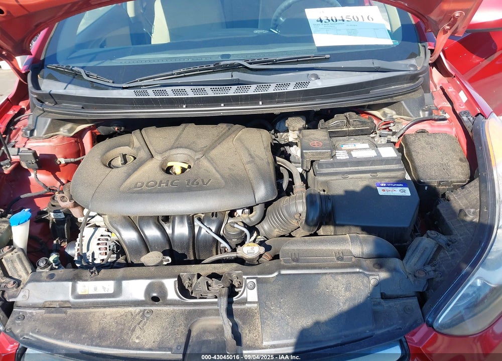 2013 HYUNDAI ELANTRA GLS VIN: KMHDH4AE9DU577244