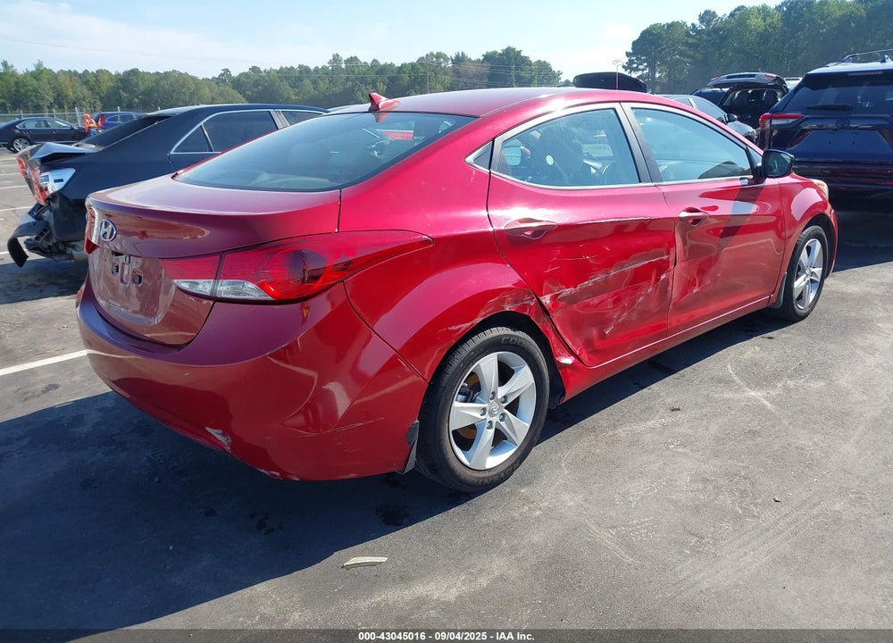 2013 HYUNDAI ELANTRA GLS VIN: KMHDH4AE9DU577244