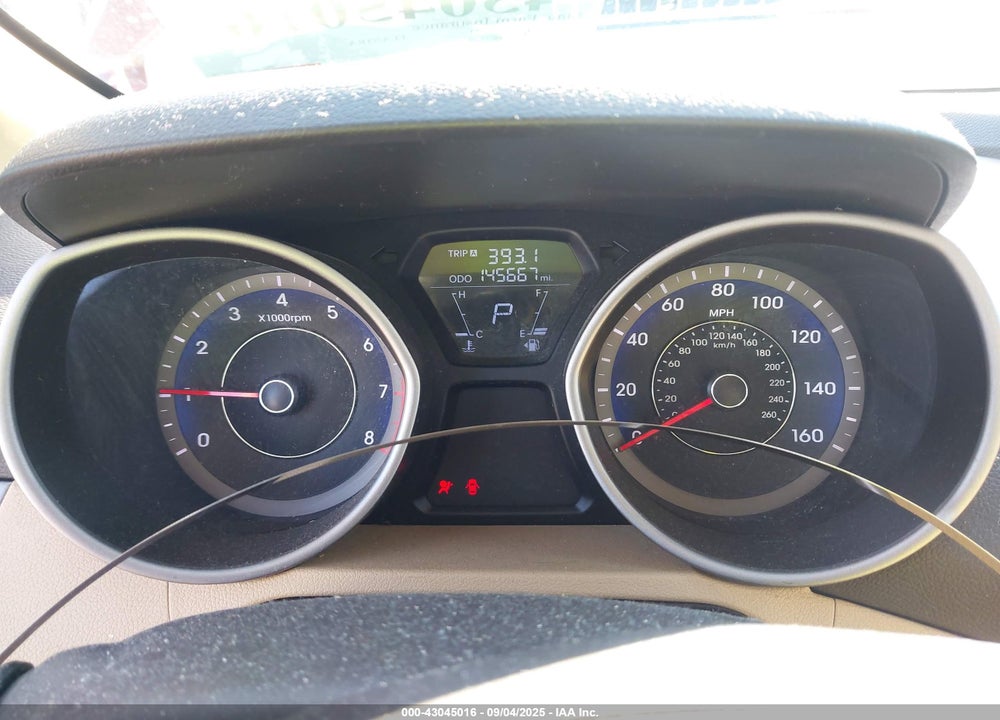 2013 HYUNDAI ELANTRA GLS VIN: KMHDH4AE9DU577244
