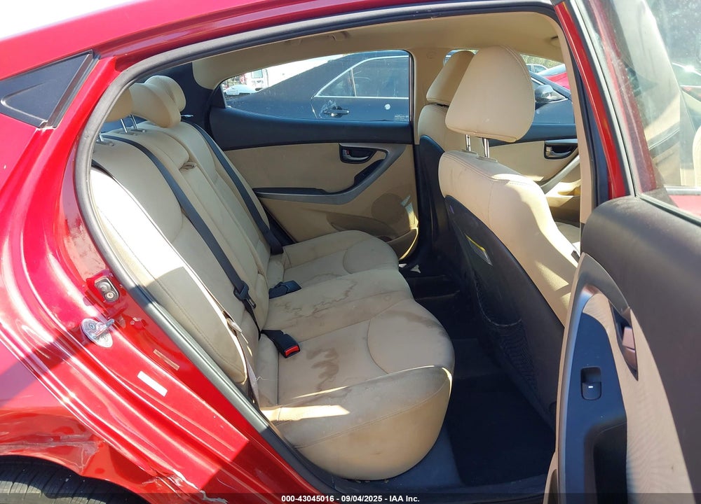 2013 HYUNDAI ELANTRA GLS VIN: KMHDH4AE9DU577244