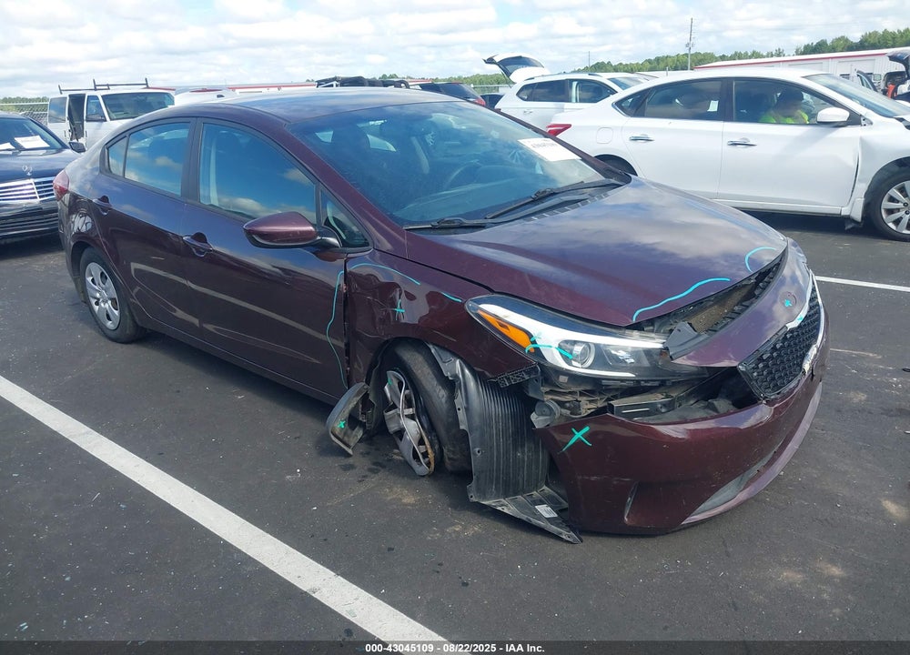 2017 KIA FORTE LX VIN: 3KPFK4A71HE159636
