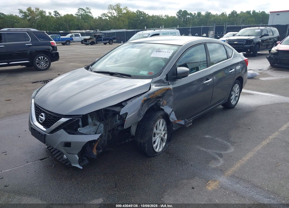 2018 NISSAN SENTRA SV VIN: 3N1AB7APXJY212174