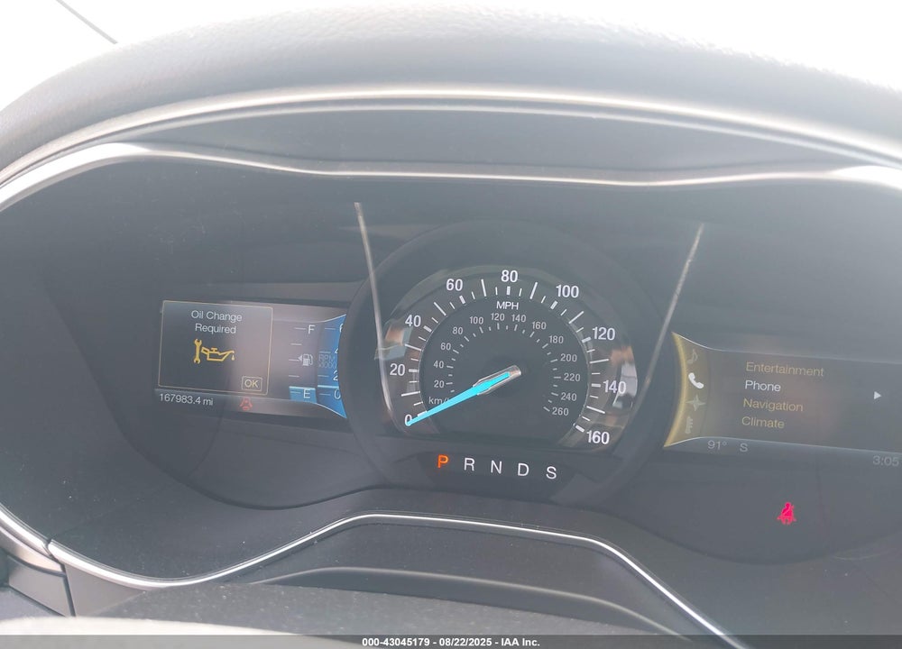 2014 FORD FUSION SE VIN: 3FA6P0HD5ER255480
