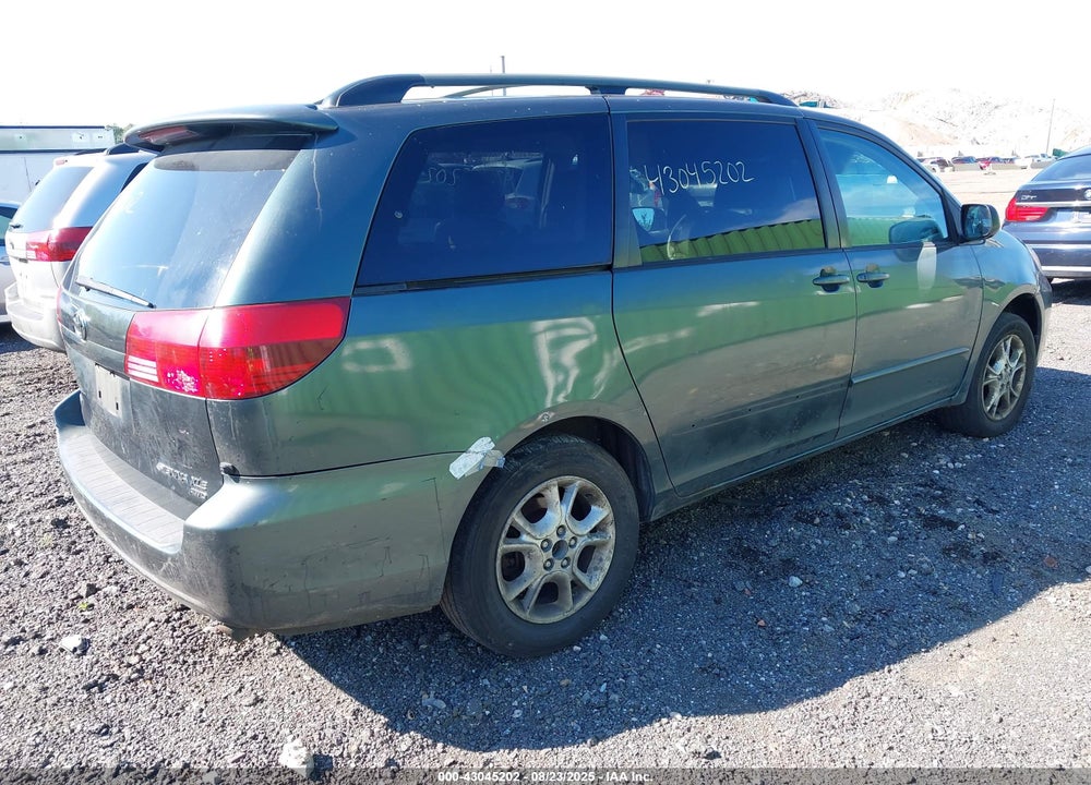 2004 TOYOTA SIENNA XLE VIN: 5TDBA22C84S022081