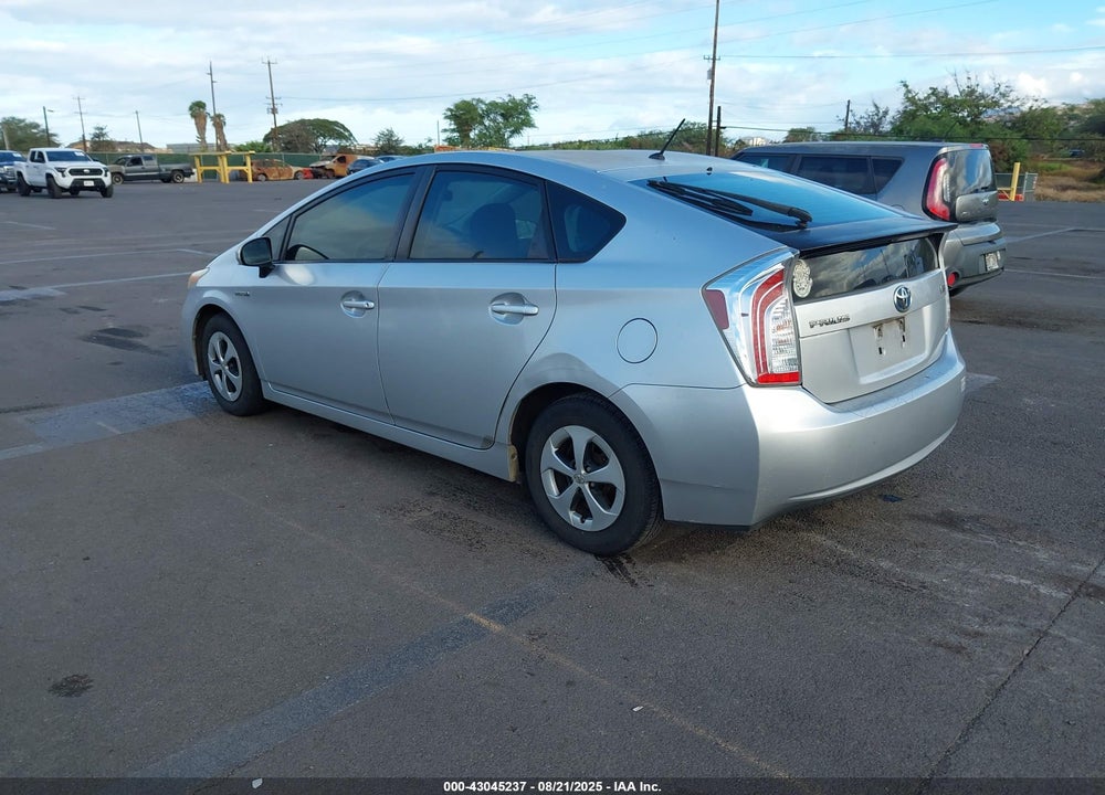 2013 TOYOTA PRIUS VIN: JTDKN3DU4D1629463