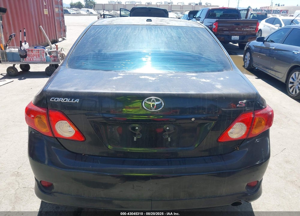2009 TOYOTA COROLLA VIN: 1NXBU40E09Z104036