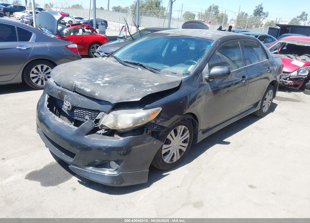 2009 TOYOTA COROLLA VIN: 1NXBU40E09Z104036
