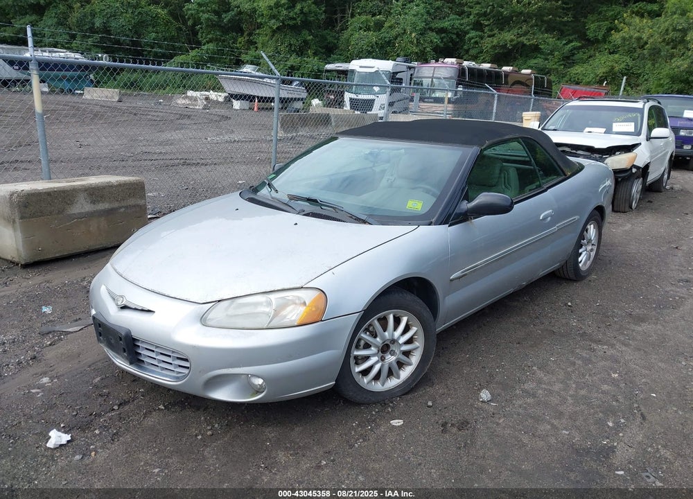 2002 CHRYSLER SEBRING LXI VIN: 1C3EL55R52N239216