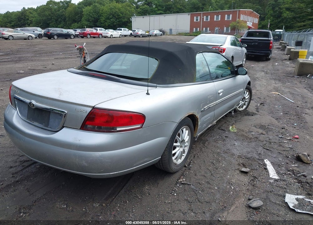 2002 CHRYSLER SEBRING LXI VIN: 1C3EL55R52N239216