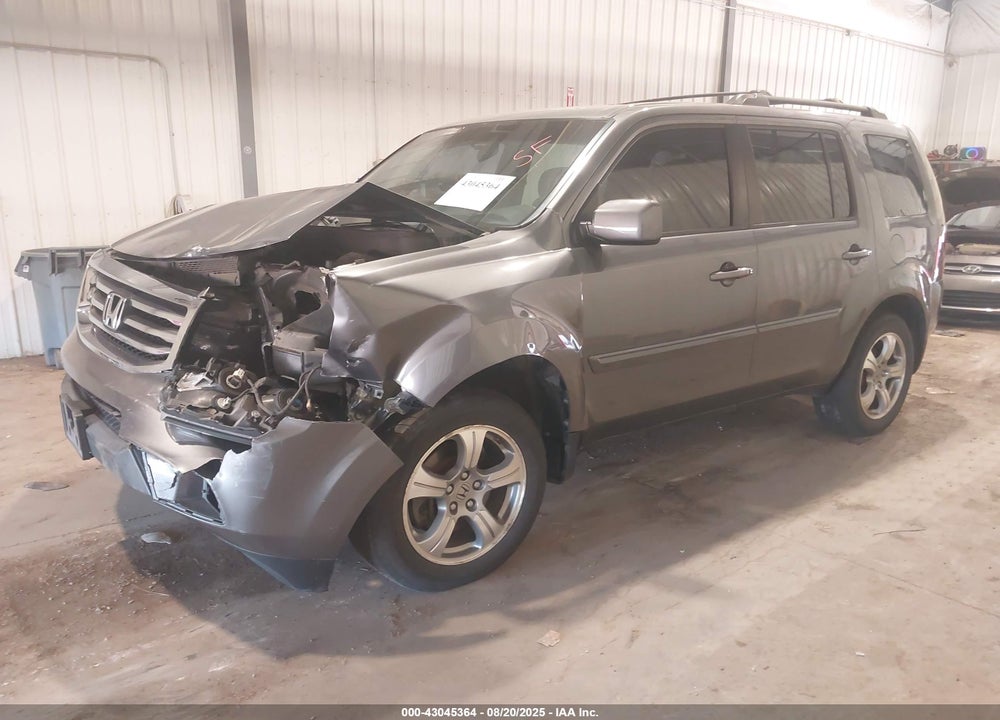 2012 HONDA PILOT EX VIN: 5FNYF4H41CB036320