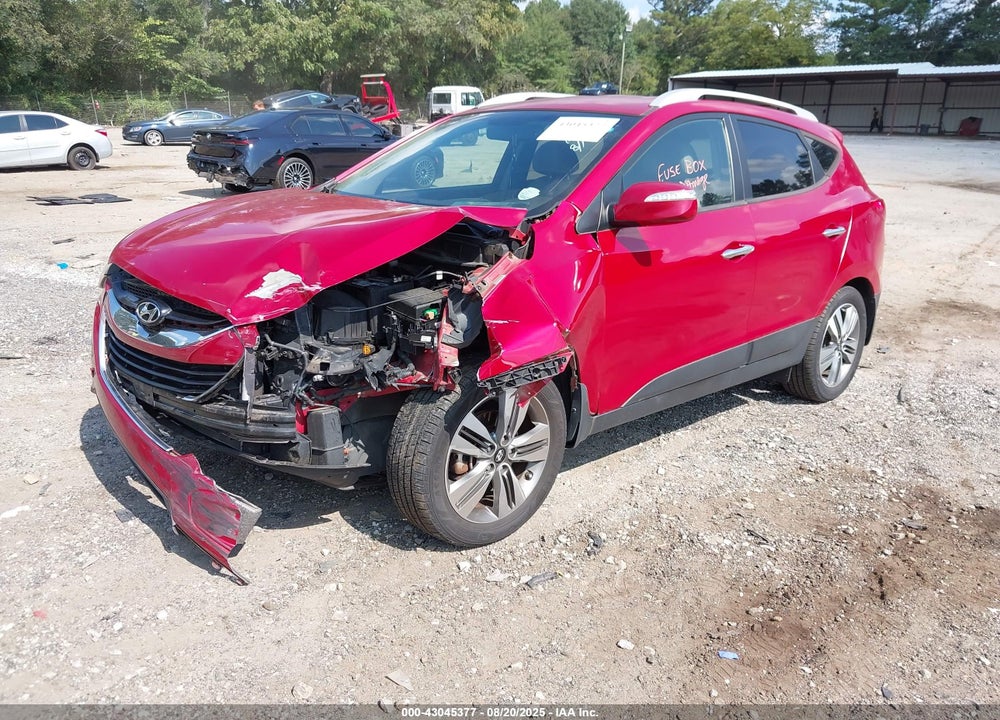 2014 HYUNDAI TUCSON VIN: KM8JUCAG6EU802764