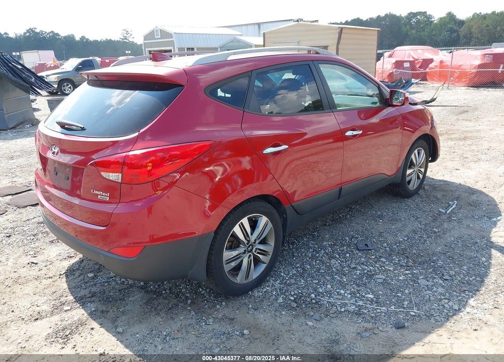 2014 HYUNDAI TUCSON VIN: KM8JUCAG6EU802764