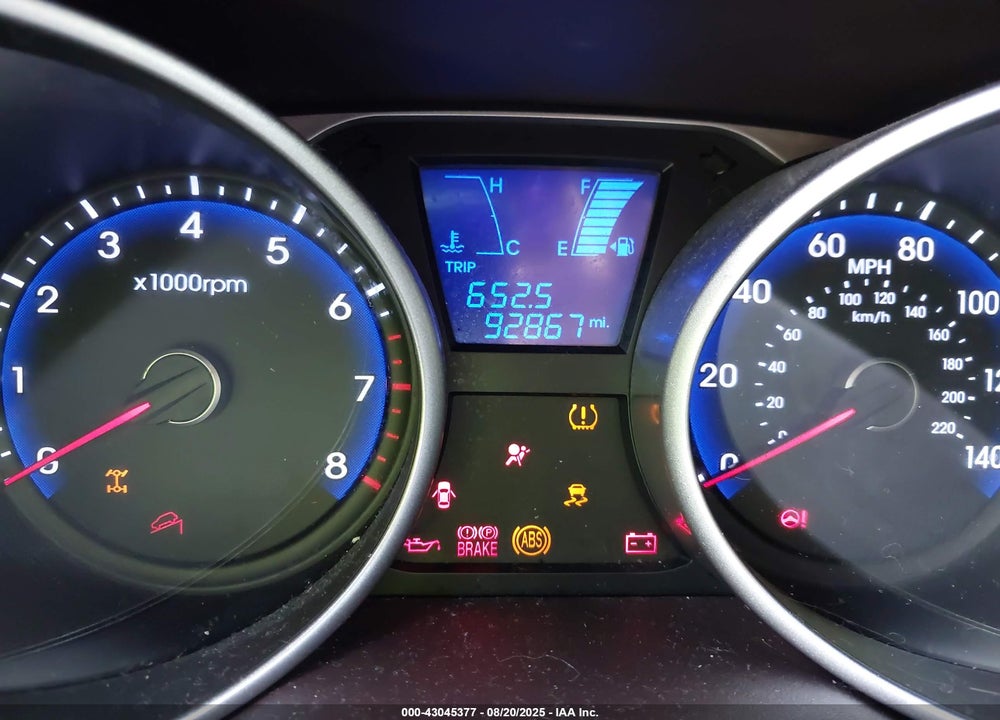 2014 HYUNDAI TUCSON VIN: KM8JUCAG6EU802764