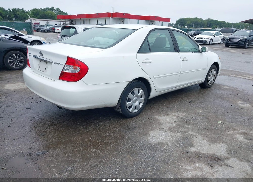 2003 TOYOTA CAMRY LE VIN: 4T1BE32K93U134525